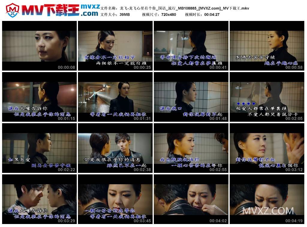 龙飞-龙飞心里有个你_国语_流行_MB108885